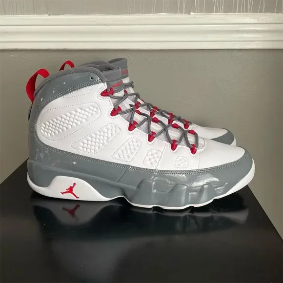 Nike Air Jordan 9 Retro Fire Red Men's Size 13 High Top Athletic Sneakers 2023 - Picture 5 of 11